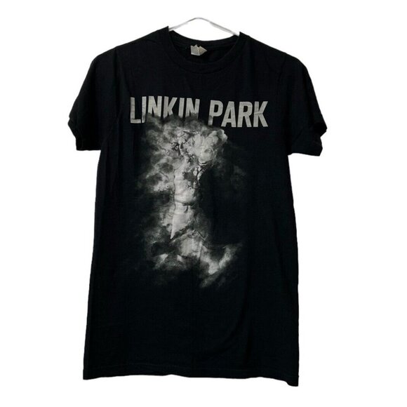 Linkin Park Band Size Small Unisex T Shirt Cotton Hip Hop Grunge Rock Bay Island - Picture 1 of 8